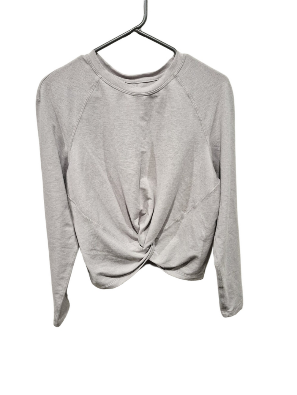 Lululemon Tuck and Gather Pullover Oatmeal Beige